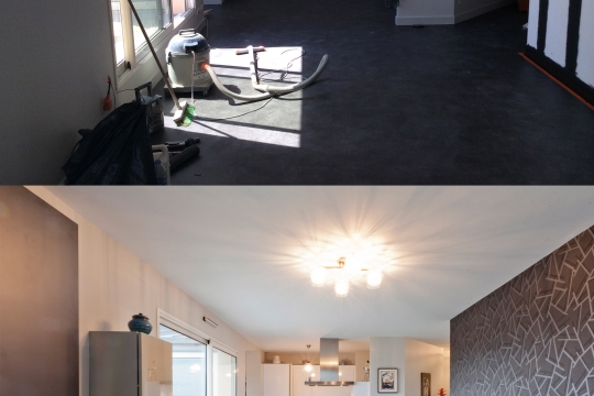 rénovation intérieur appartement Siematic IDKREA rénovation intérieur appartement Siematic IDKREA