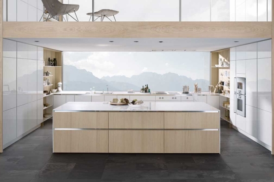 cuisine style scandinave blanche bois clair SieMatic Pure_IDKREA, Rennes cuisine style scandinave blanche bois clair SieMatic Pure_IDKREA, Rennes