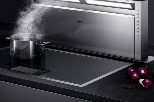 hotte escamotable, gaggenau - IDKREA, Rennes aménagement intérieur_cuisine_électroménager_gaggenau_IDKREA, Rennes