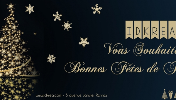 Joyeuses Fêtes - IDKREA