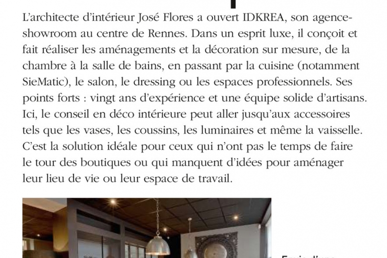 article_décoration intérieure_Art&Décoration_IDKREA, Rennes