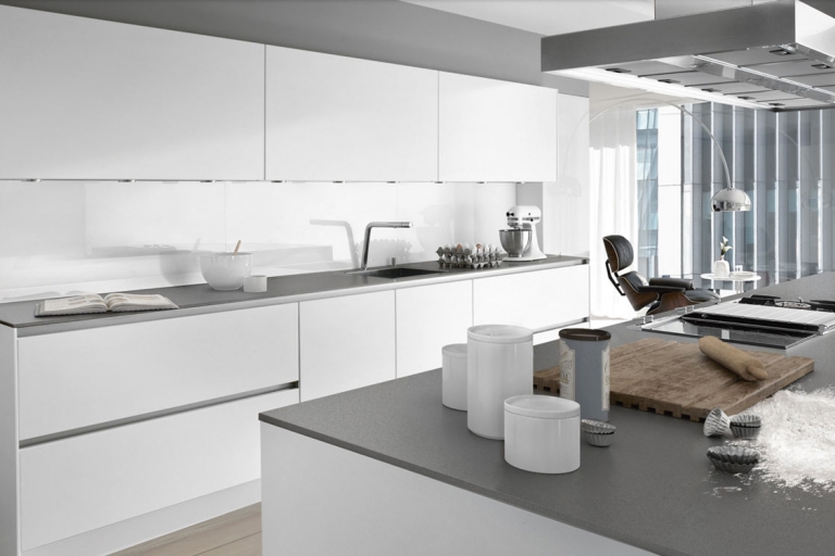 aménagement cuisine personnalisée et unique - SieMatic PURE - IDKREA, Rennes