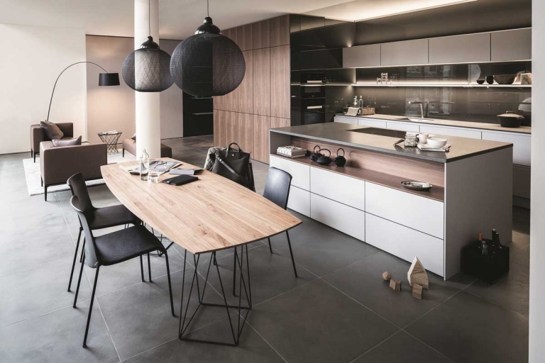 cuisine style scandinave blanche bois SieMatic Pure_IDKREA, Rennes