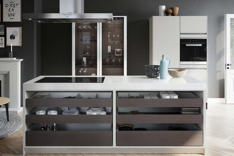 îlot design Urban SieMatic – IDKrea, cuisiniste de luxe à Rennes