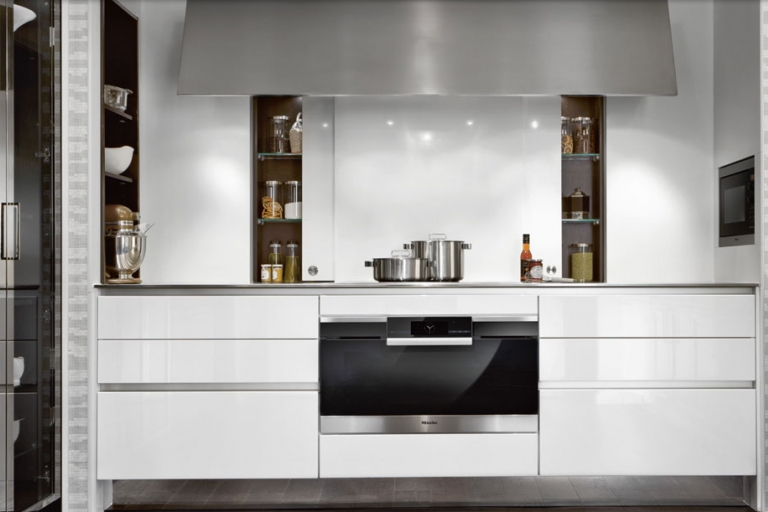 agencement cuisine aménagée - haut de gamme - SieMatic - IDKREA - RENNES