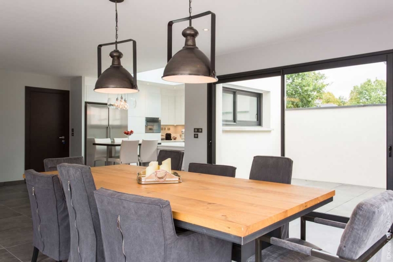 Salle à manger - décoration d’intérieur unique et personnalisée – IDKrea, Rennes